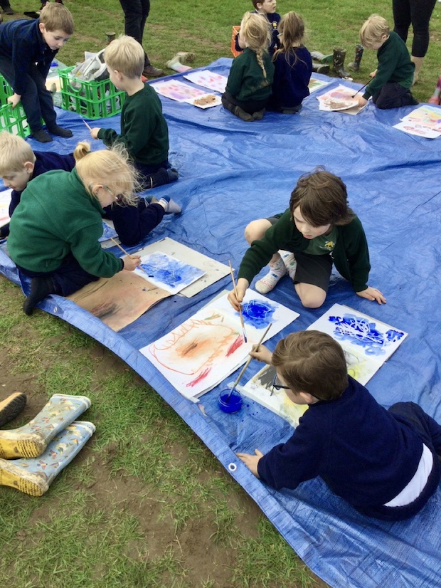 Wilburton children artscaping