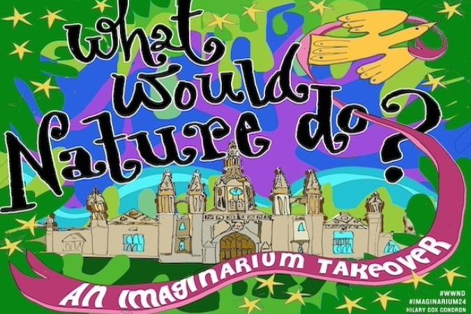 What would nature do? An Imaginarium Takeover in front of King's College.